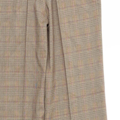 Womens UK Size 10 Preworn Regular Fit  Brown Trousers