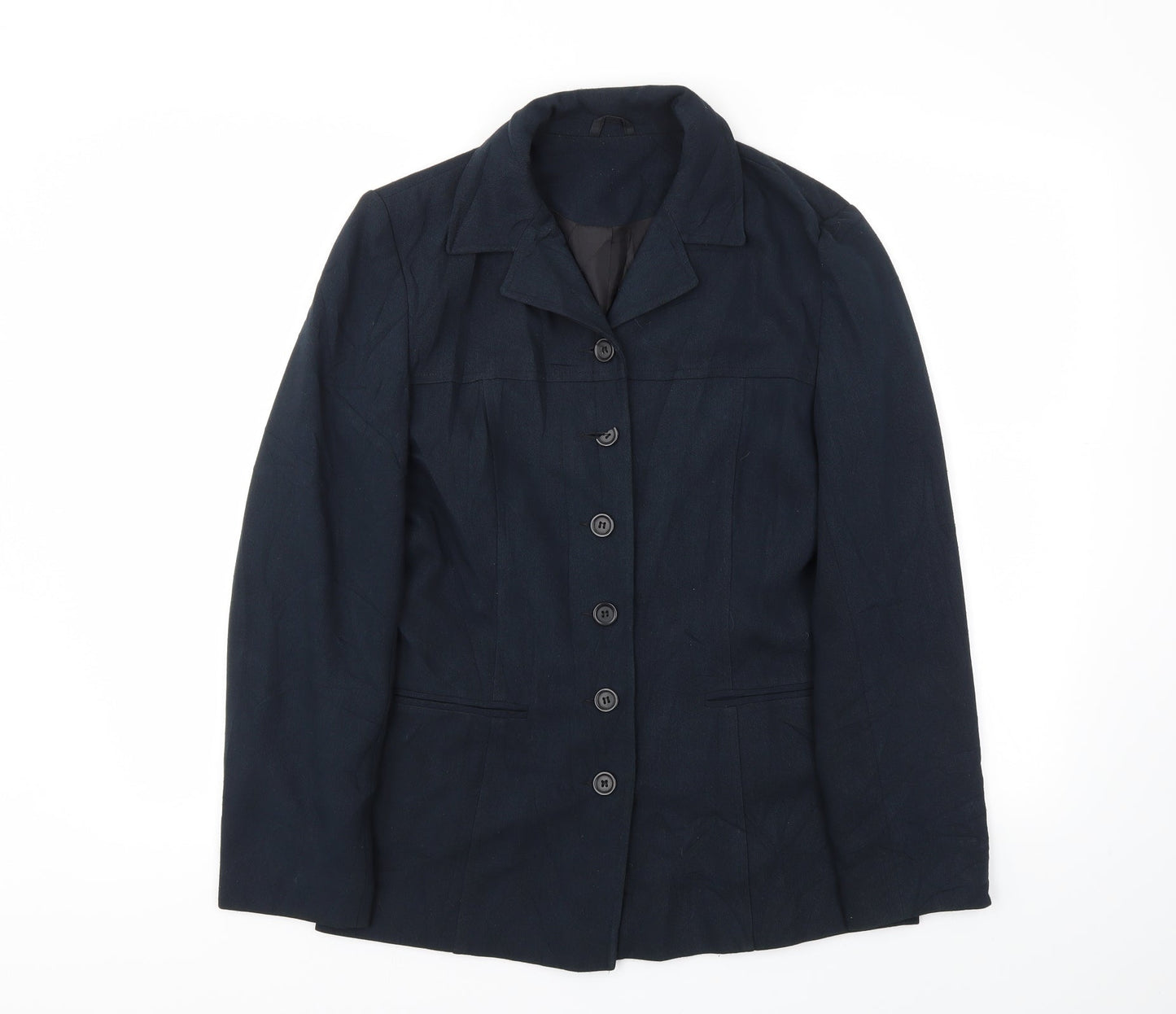 Womens UK Size 10 BAY Regular Blue Blazer