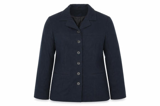 Bay Womens Blue   Jacket Blazer Size 10  - broken button