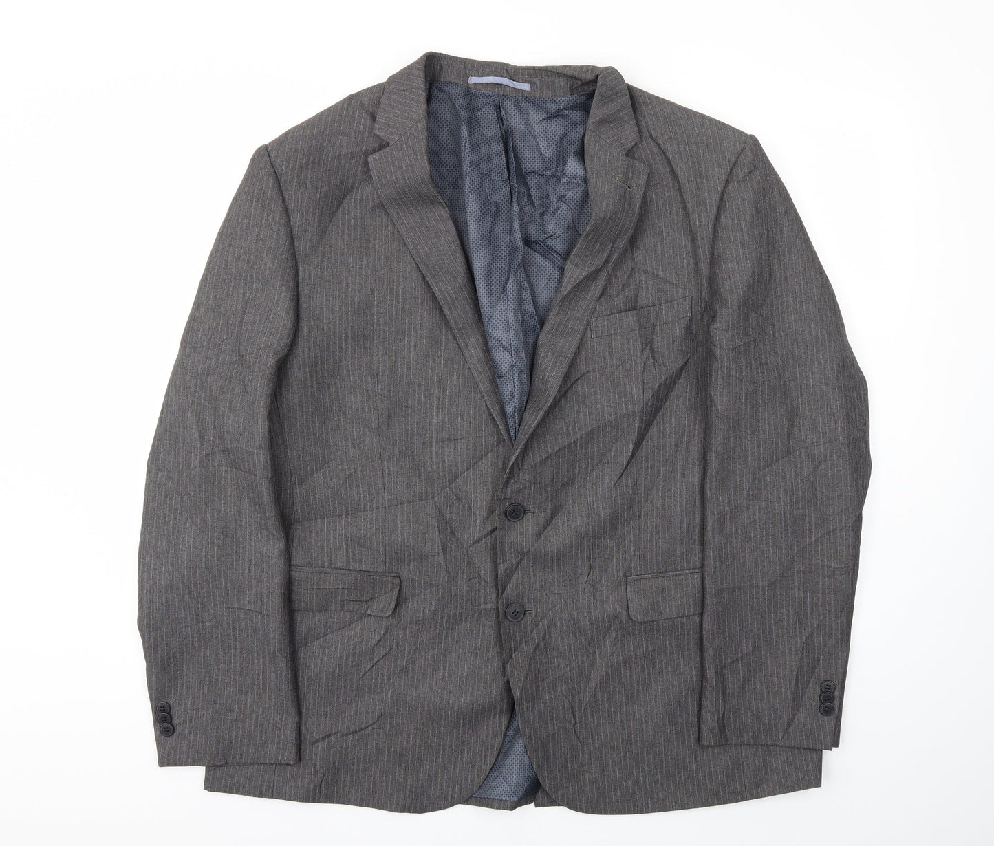 Mens UK Size 46 T&W Regular Grey Suit Jacket