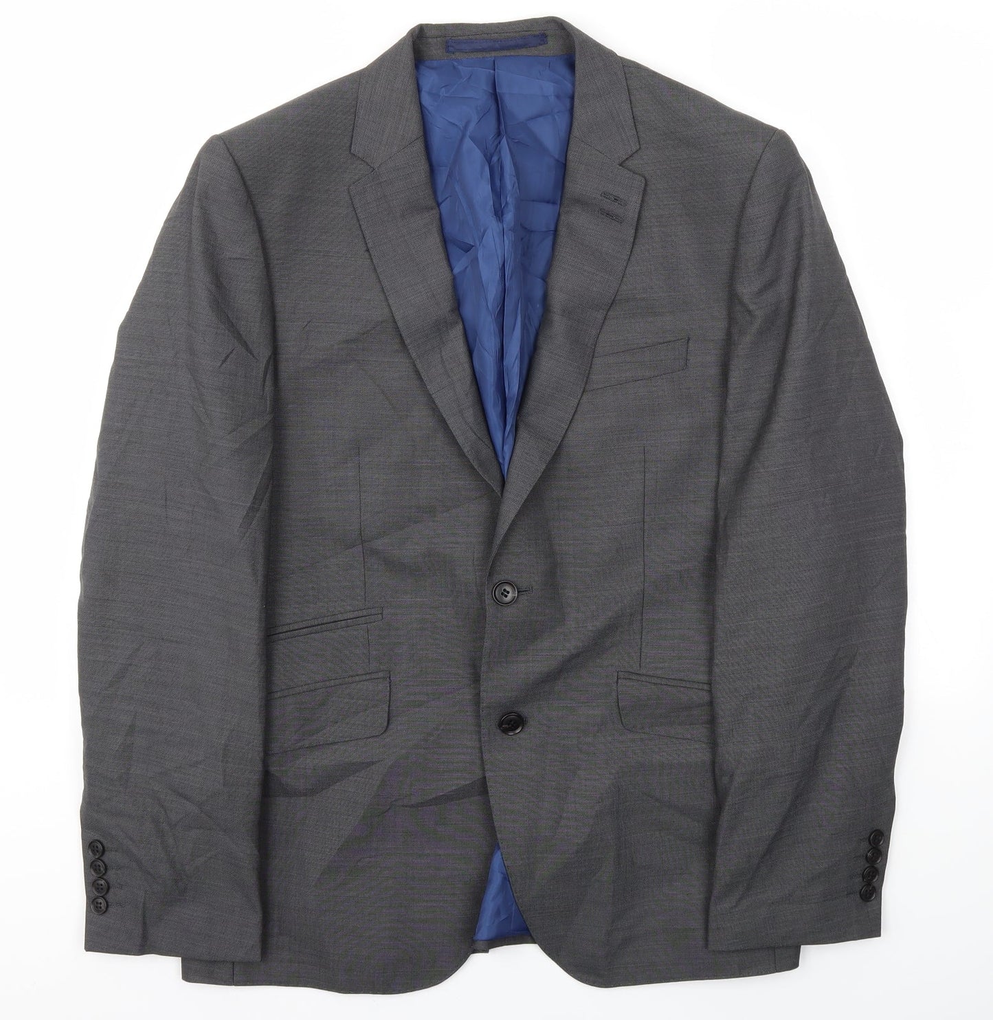 Mens UK Size 40 M&S Regular Green Suit Jacket