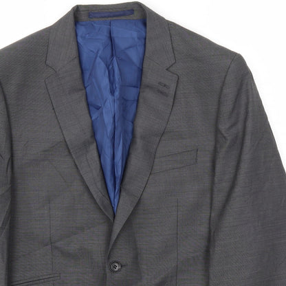 Mens UK Size 40 M&S Regular Green Suit Jacket