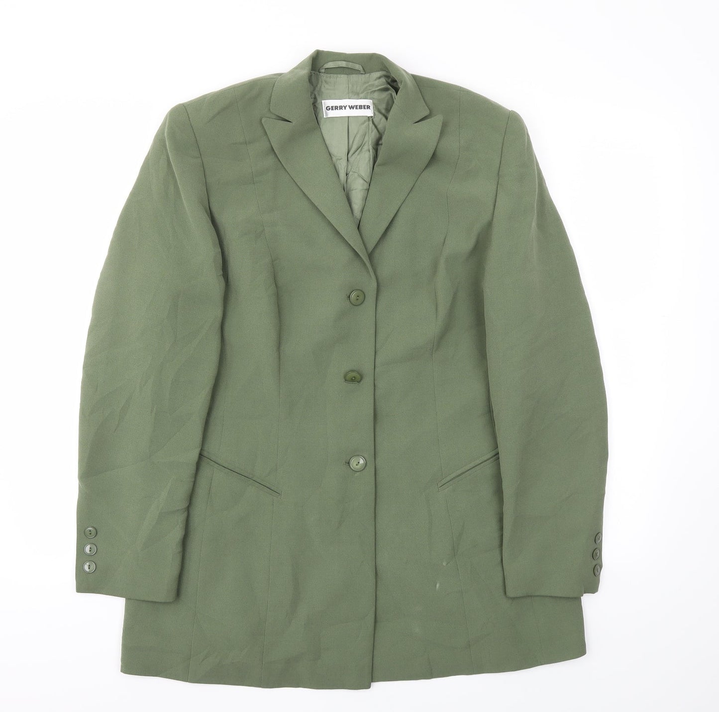 Gerry Weber Womens Green   Jacket Blazer Size 14