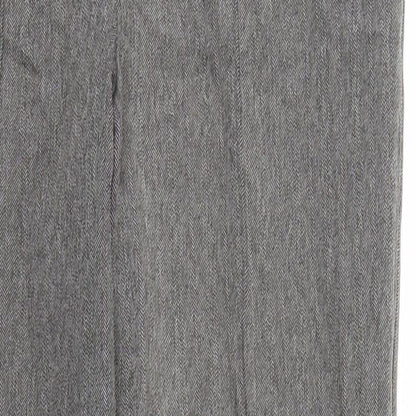 Womens UK Size 10 M&S Regular Fit  Grey Trousers