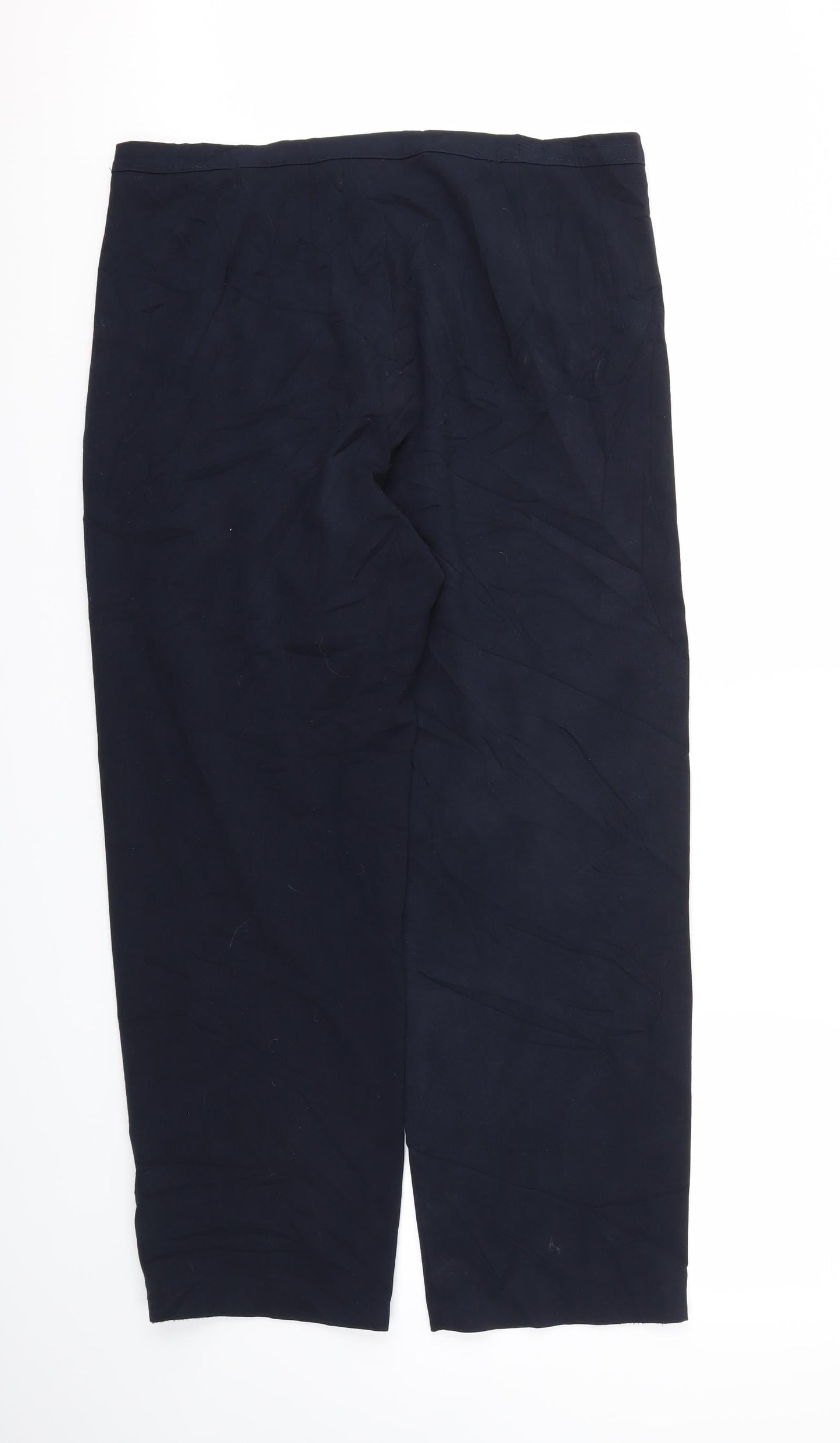 Womens UK Size 36 Preworn Regular Fit  Blue Trousers