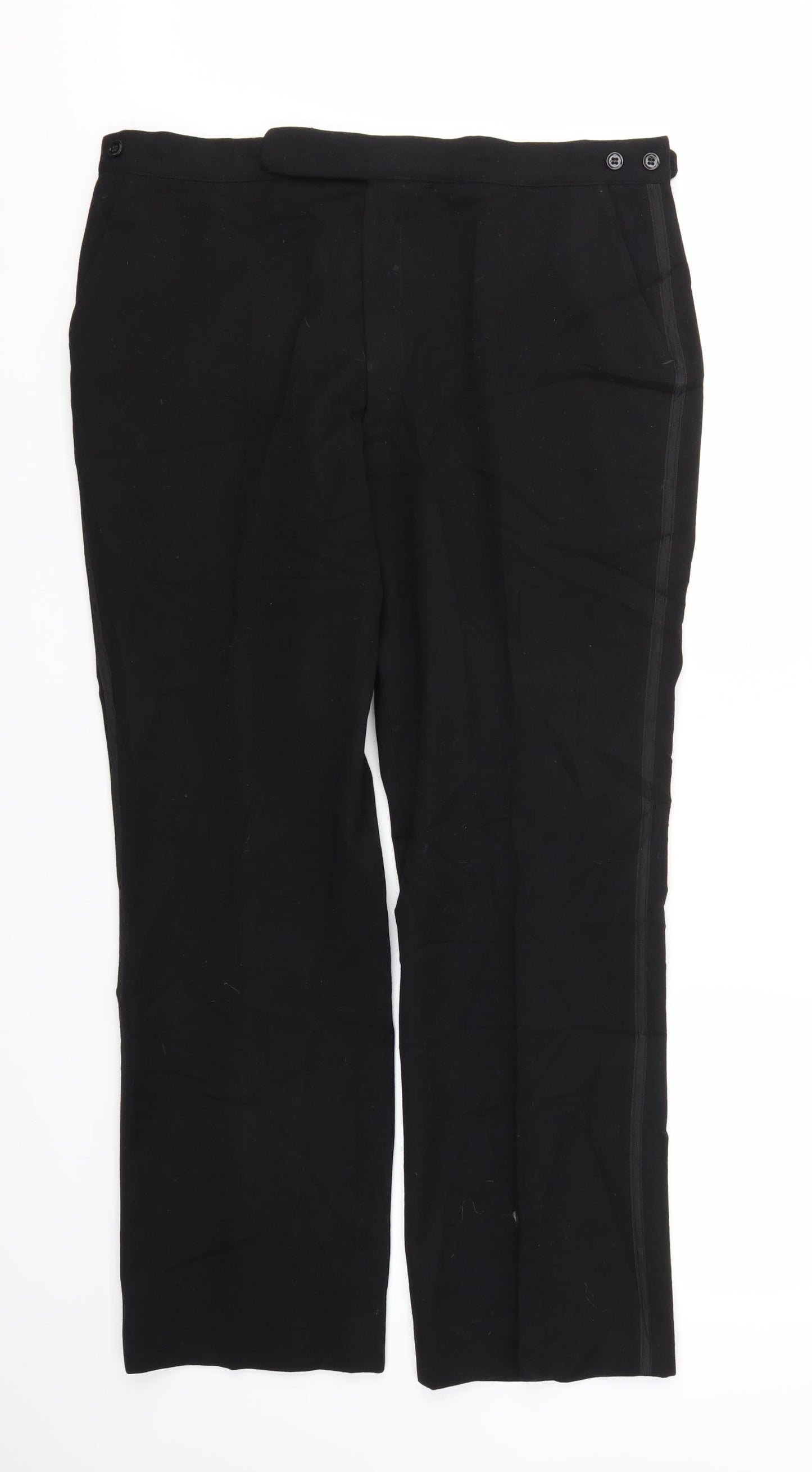 Preworn Mens Black   Sweatpants Trousers Size 36 L30 in