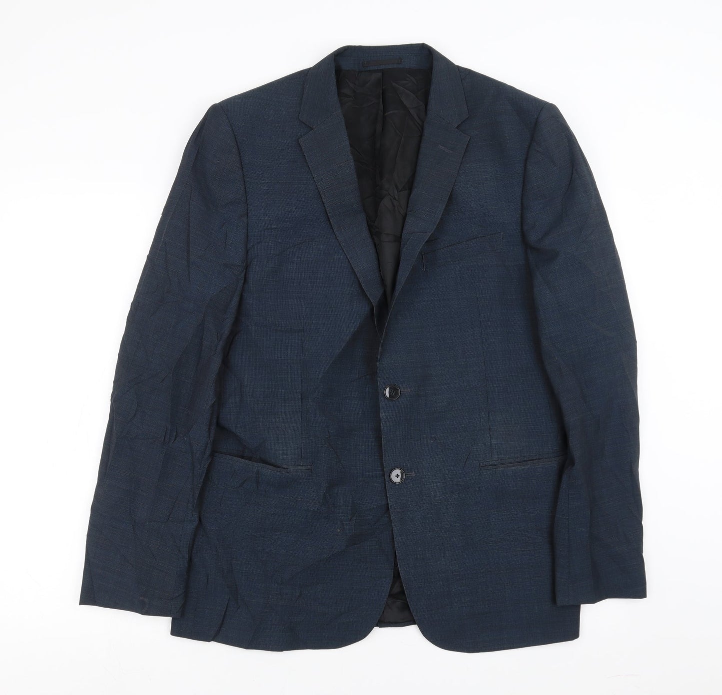 Mens UK Size 40 John Lewis Regular Blue Suit Jacket