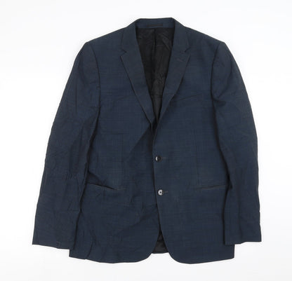 Mens UK Size 40 John Lewis Regular Blue Suit Jacket