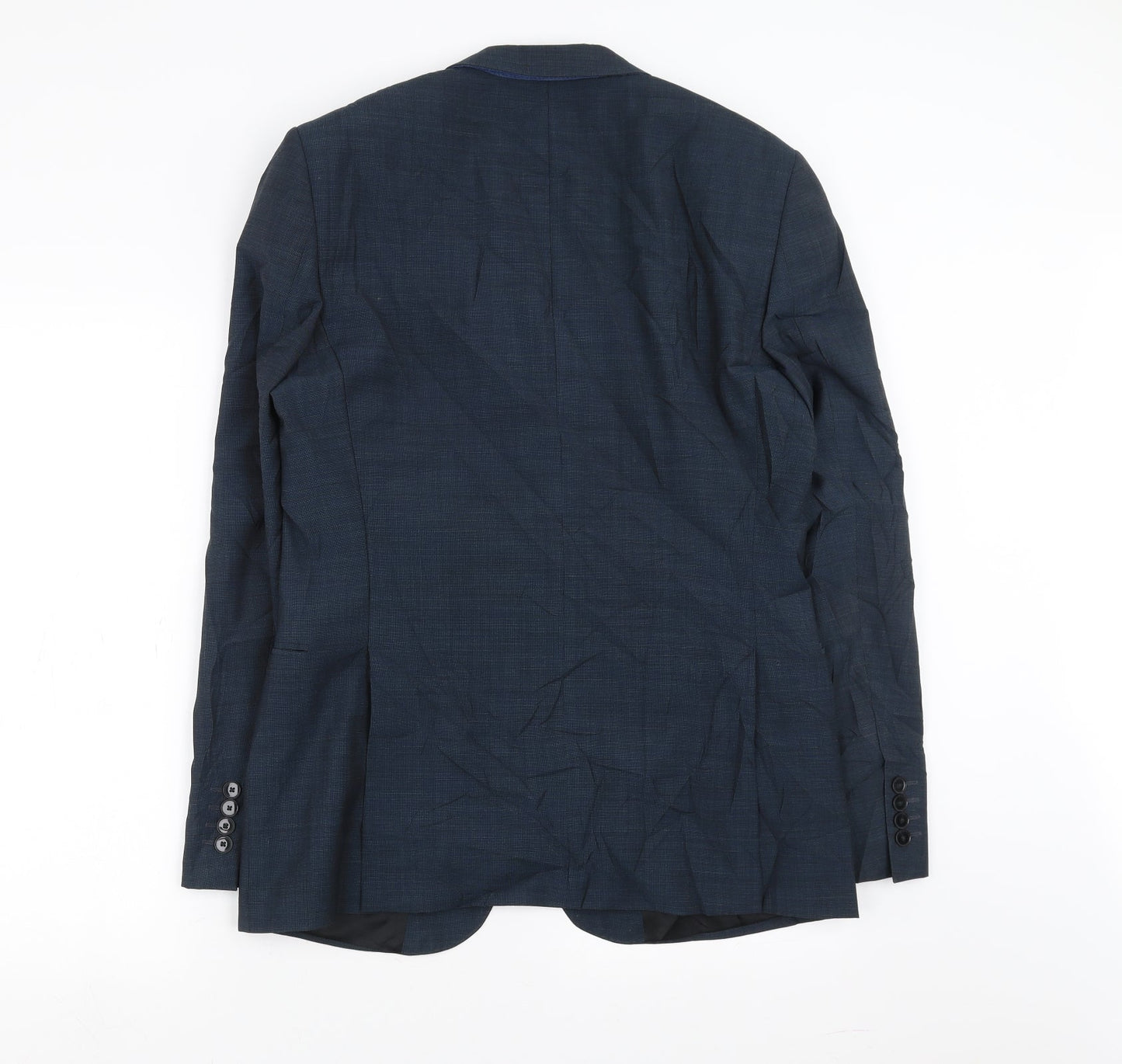 Mens UK Size 40 John Lewis Regular Blue Suit Jacket