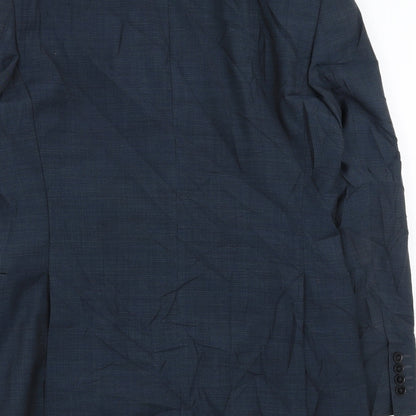Mens UK Size 40 John Lewis Regular Blue Suit Jacket