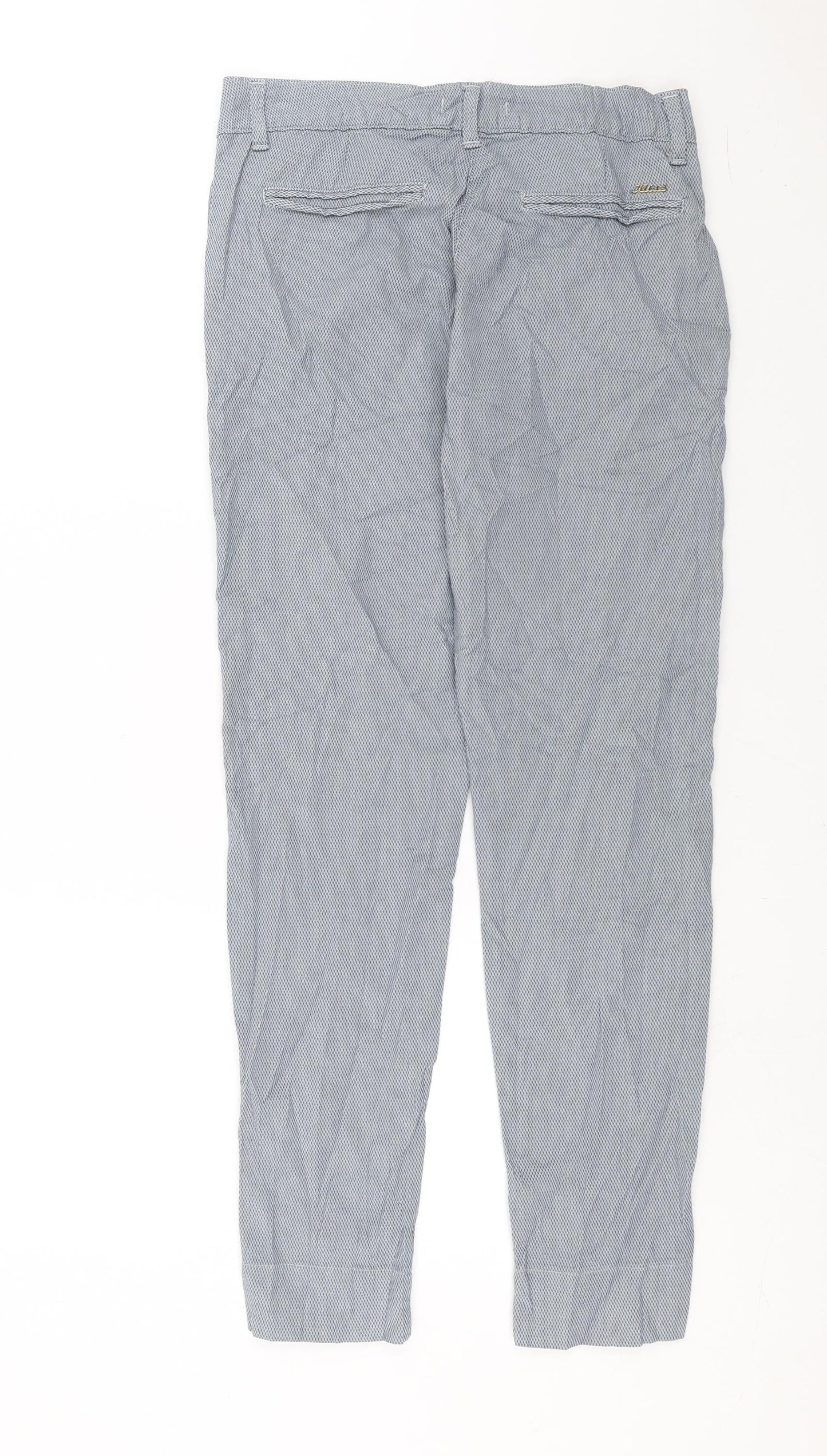 Klixs Jeans Womens Blue Geometric  Trousers  Size 26 in L26 in
