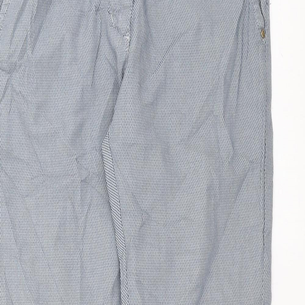 Klixs Jeans Womens Blue Geometric  Trousers  Size 26 in L26 in
