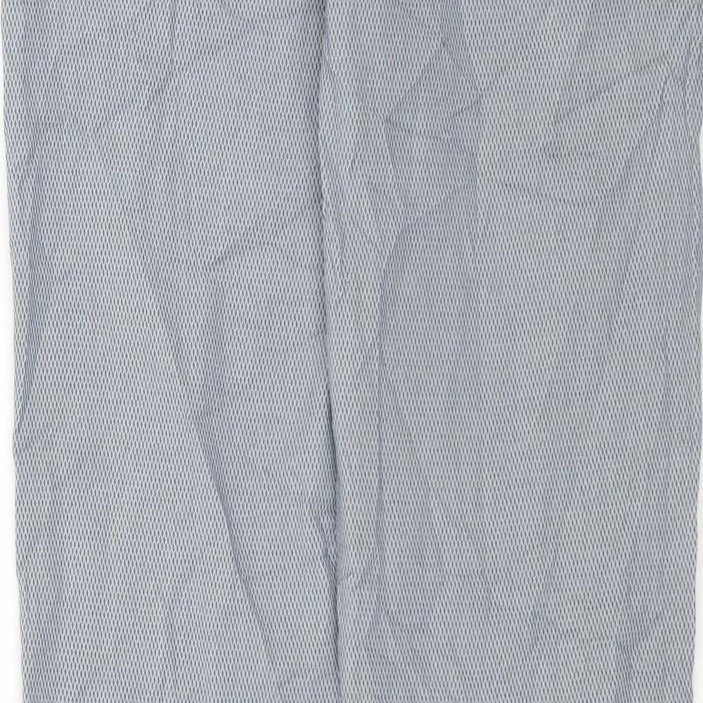 Klixs Jeans Womens Blue Geometric  Trousers  Size 26 in L26 in