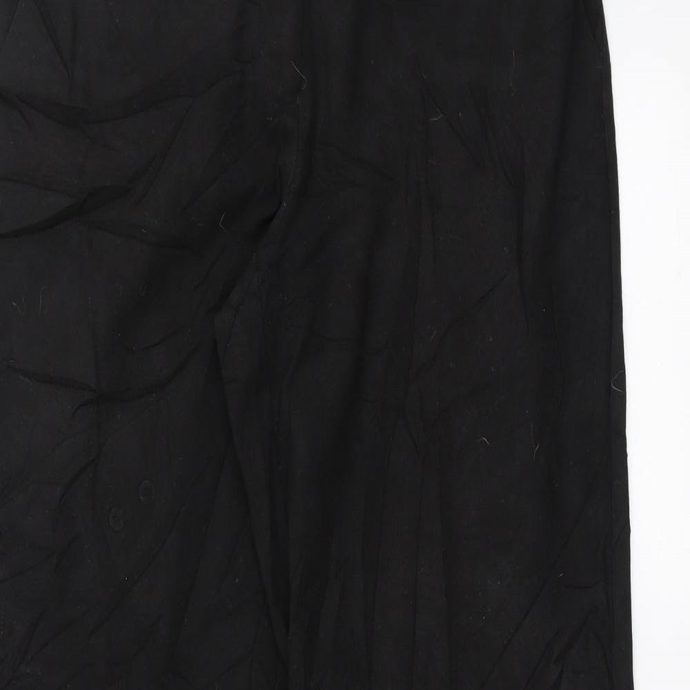 Womens UK Size 10 NEXT Regular Fit  Black Trousers