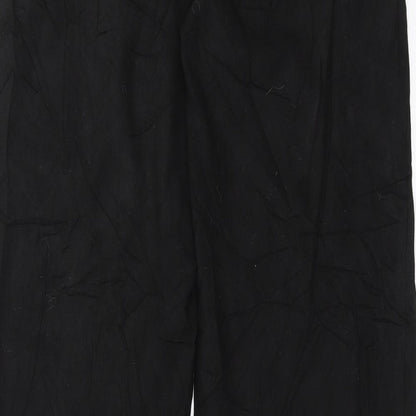Womens UK Size 10 NEXT Regular Fit  Black Trousers