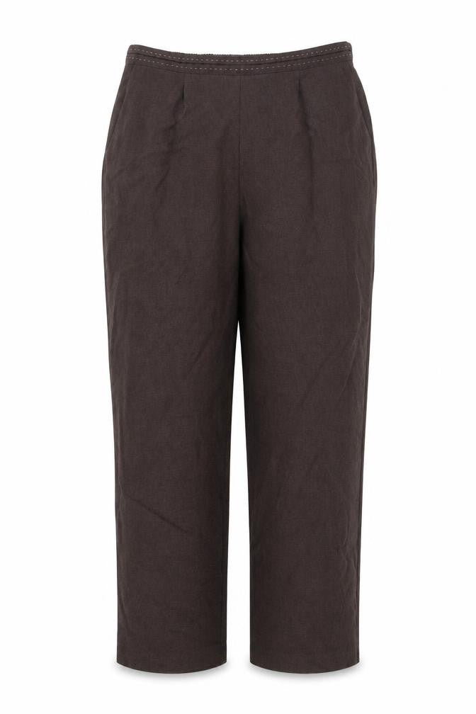 Bonmarché Womens Brown Trousers Size 16 L27 in