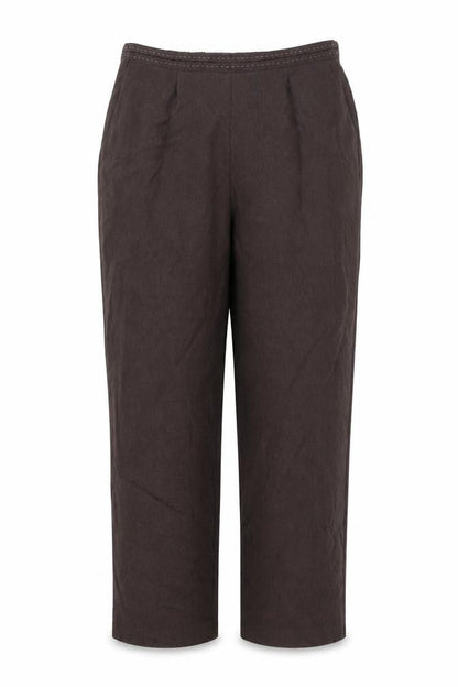Bonmarché Womens Brown Trousers Size 16 L27 in