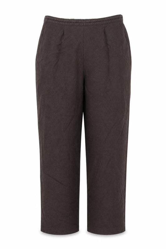 Womens UK Size 16 BM collection Regular Fit  Brown Trousers