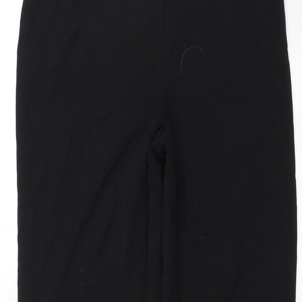 Womens UK Size 8 Marks and Spencer Regular Fit  Black Trousers