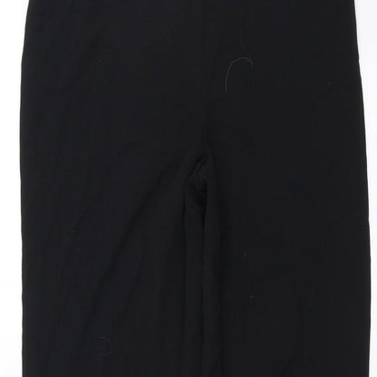 Womens UK Size 8 Marks and Spencer Regular Fit  Black Trousers