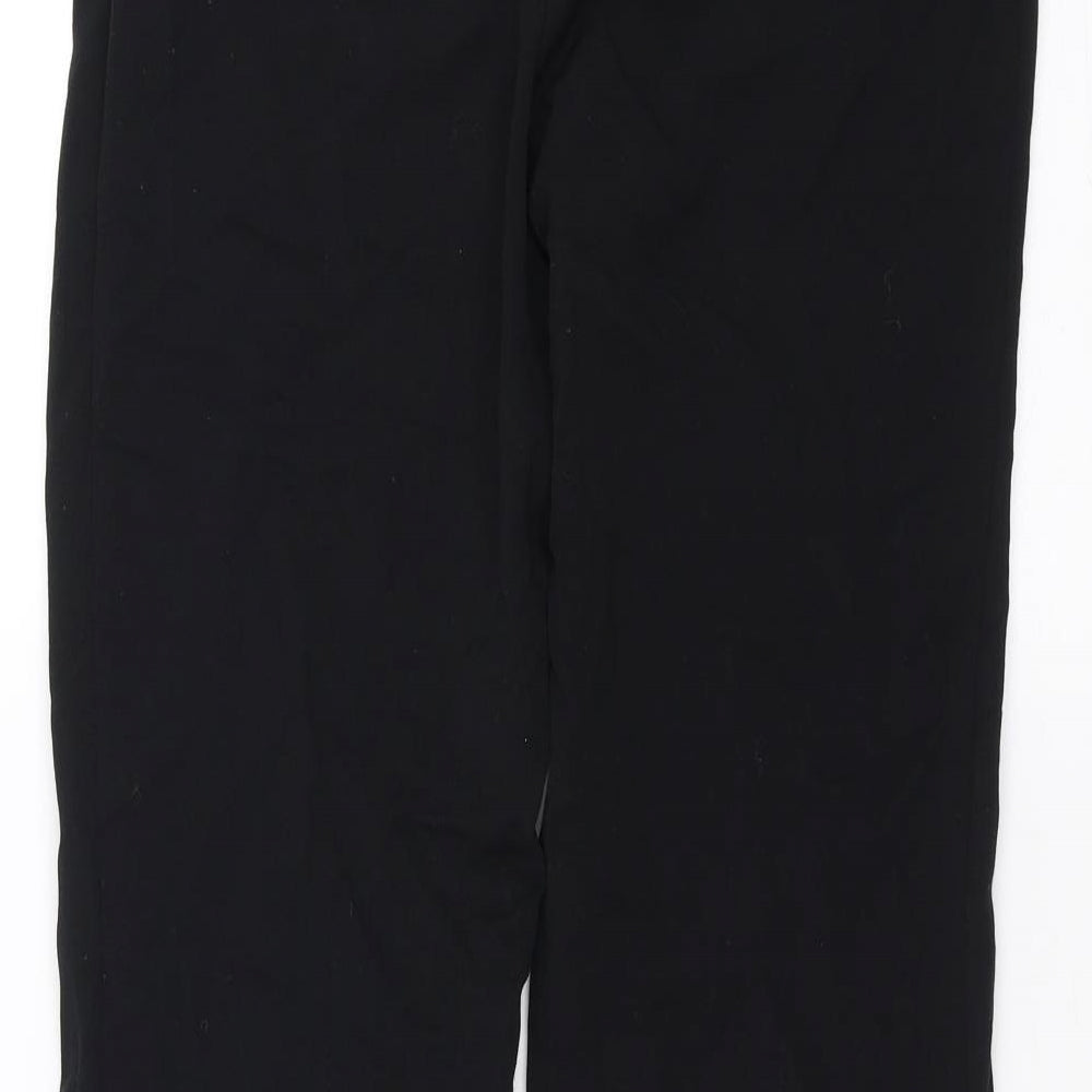 Womens UK Size 8 Marks and Spencer Regular Fit  Black Trousers