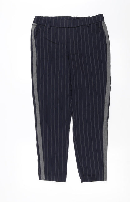 Womens UK Size 30 in Preworn Regular Fit  Blue Trousers