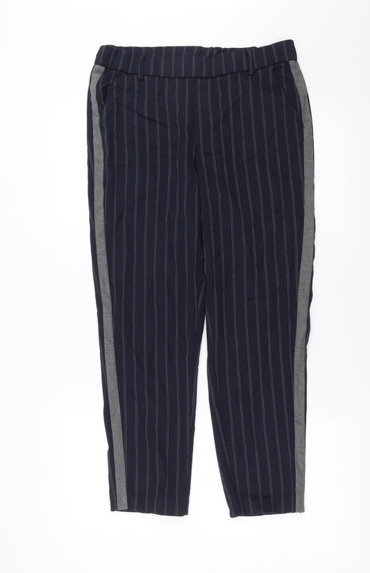 Womens UK Size 30 in Preworn Regular Fit  Blue Trousers