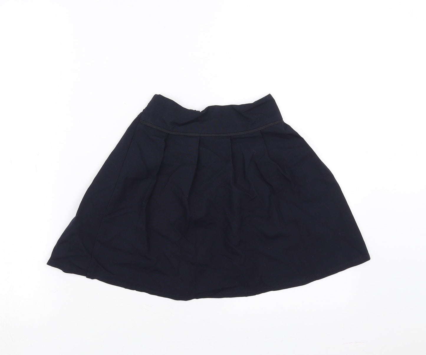 Sainsburys  Girls Blue   A-Line Skirt Size 7 Years - school