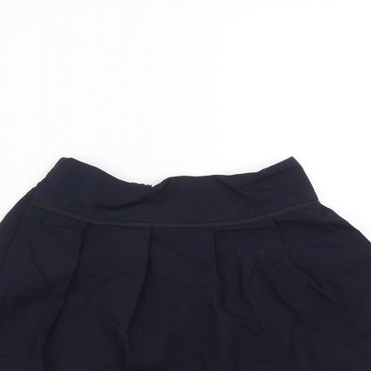 Sainsburys  Girls Blue   A-Line Skirt Size 7 Years - school