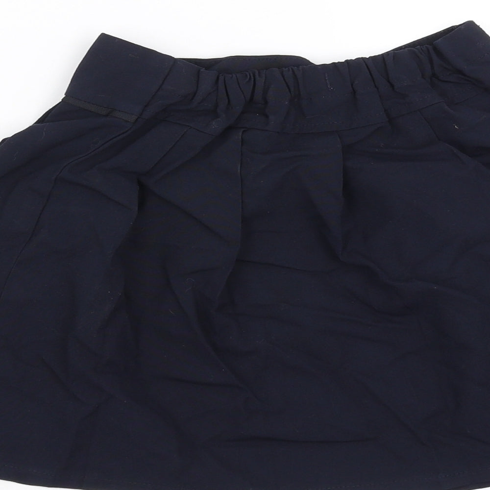 Sainsburys  Girls Blue   A-Line Skirt Size 7 Years - school