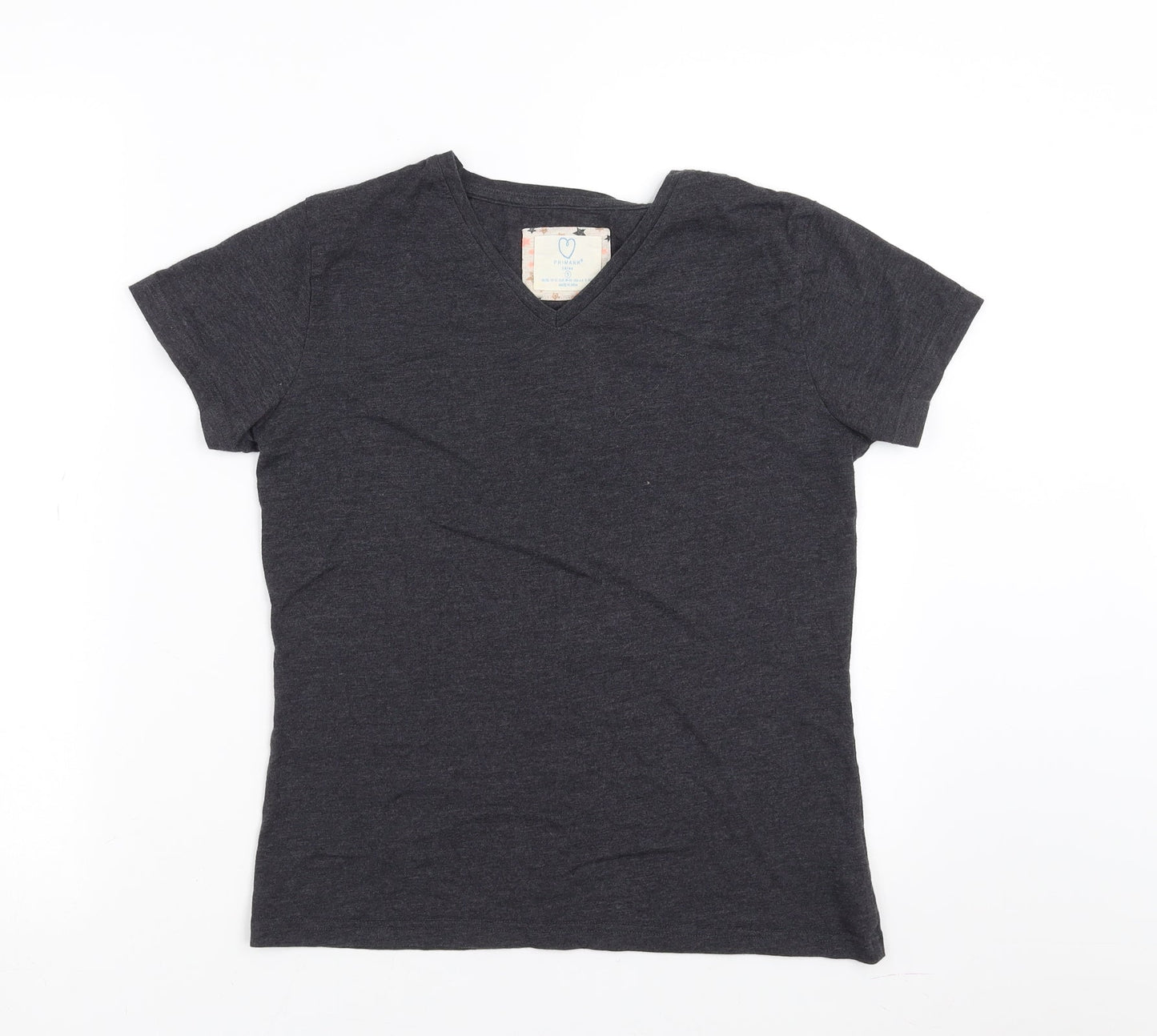 Primark Womens Grey   Basic T-Shirt Size S
