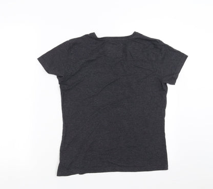 Primark Womens Grey   Basic T-Shirt Size S