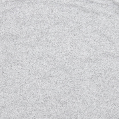Zara Womens Grey   Pullover Jumper Size S  - fluffy detail