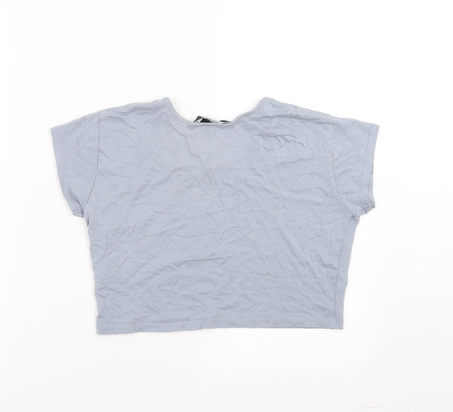 New Look Girls Blue   Cropped T-Shirt Size 10-11 Years