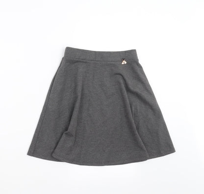 Nutmeg Girls Grey   Skater Skirt Size 9-10 Years