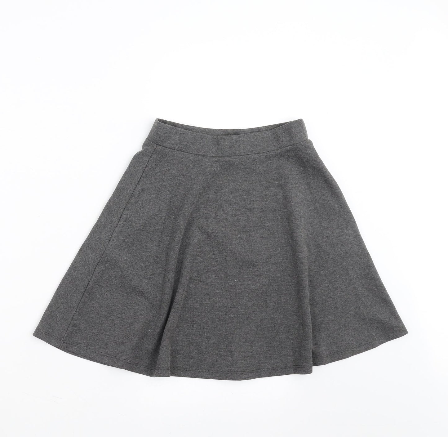 Nutmeg Girls Grey   Skater Skirt Size 9-10 Years