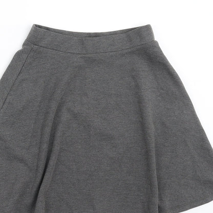 Nutmeg Girls Grey   Skater Skirt Size 9-10 Years