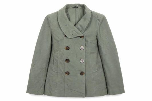 Womens UK Size 12 m&s Green Jacket