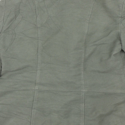 Womens UK Size 12 m&s Green Jacket