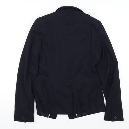 NEXT Womens Blue   Jacket Suit Jacket Size 8