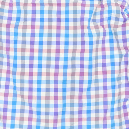 Seidensticker Mens Multicoloured Check   Button-Up Size M