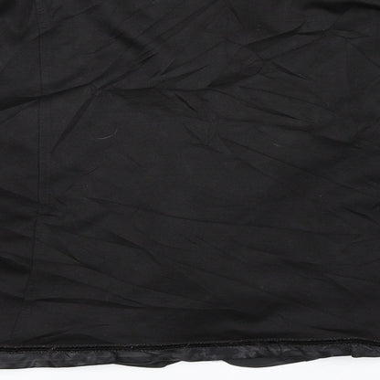 Piment Rouge Womens Black Striped  Jacket  Size 2XL