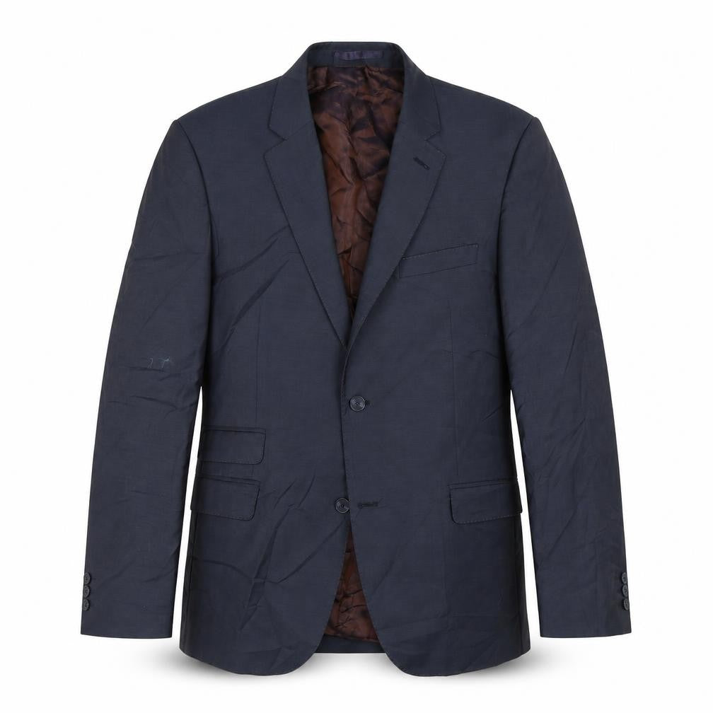 Woolmark blend Mens Blue   Jacket Suit Jacket Size 44