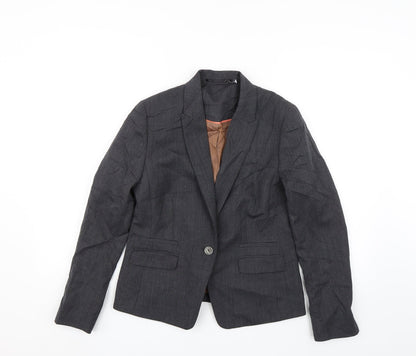 Brook Taverner Womens Green   Jacket Suit Jacket Size 10  - Formal