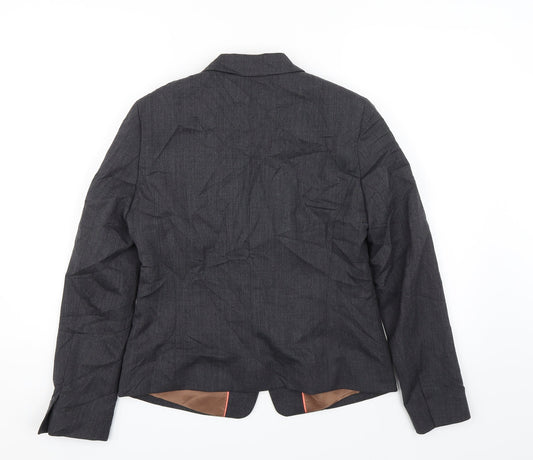 Brook Taverner Womens Green   Jacket Suit Jacket Size 10  - Formal