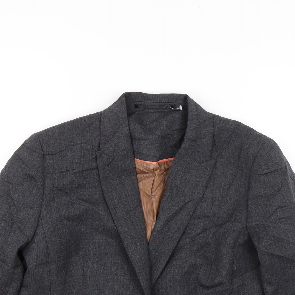 Brook Taverner Womens Green   Jacket Suit Jacket Size 10  - Formal