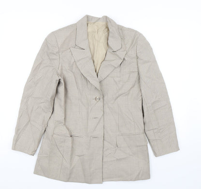 Womens UK Size  Preworn Regular Brown Suit Jacket