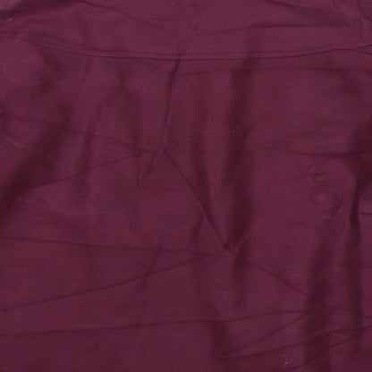 Anne De Lancay Womens Purple   Overcoat Coat Size XL