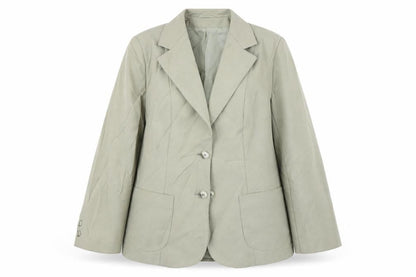 St Michael Womens Green Jacket Suit Jacket Size 16