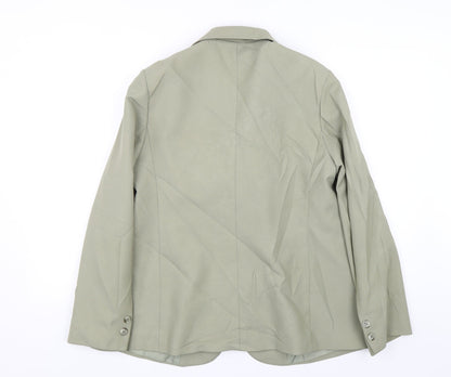 St Michael Womens Green Jacket Suit Jacket Size 16